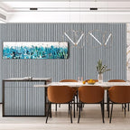 Gray Wood Slat Peel and Stick Wallpaper - Image 4