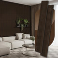 2 Pack Wood Panels for Wall, 106.3" × 11" Wood Slat Acoustic Panels for Wall by Ritollo