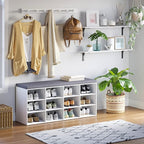 DINZI LVJ Long Wall Shelves, 39.4Inch Wall Mounted Shelves Set of 2, Extra - Image 7