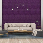 30PCS 3D Wall Panels Peel and Stick Faux Brick Wallpaper Purple Self Adhesive - Image 2