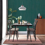 Teal Grasscloth Peel and Stick Wallpaper Texture Contact Paper 15.7" X 120" - Image 6