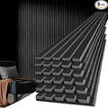 Art3d 6-Piece Wood Slat Acoustic Panels by Art3d