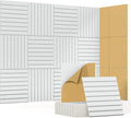 Waister 12 Pack Soundproof Wall Panels, 0.47 inch Thicker High Density Acoustic by Waister