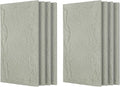 3D Faux Stone Wall Panels, Lightweight & Waterproof Accent Marble Stone Skin by Gahowlen
