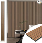 Art3d 4pcs-107 x 8in Slat Acoustic Panel by Art3d