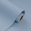 FUKU MON Grasscloth Fabric Wallpaper 24" X 394" Blue Gray Textured Thick Linen by MeetyourallDIYneeds