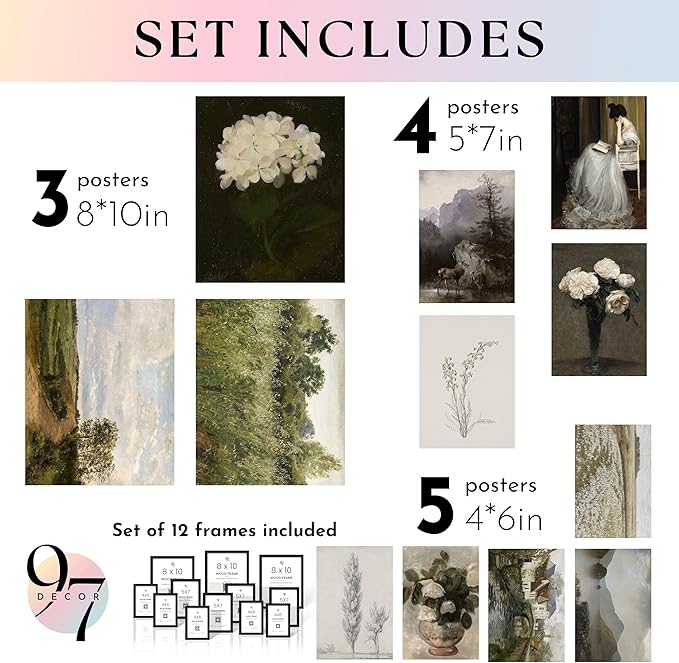 97 Decor Vintage Wall Art Prints - Image 2