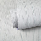 Beige Grey Grasscloth Peel and Stick Wallpaper 15.74" x 196.85" Boho Grass by MANONIRIA