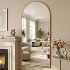 Suidia 81"x41" Arched Full Length Mirror - Image 3