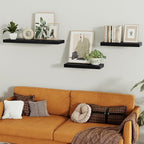 Vivelove Black Bathroom Shelves Over Toilet, Wall Shelf - Image 7