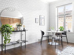 Kitchen Peel and Stick Wallpaper White Wallpaper Contact Paper - Image 6