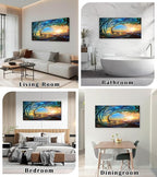 Cao Gen Decor Art S06798 Giant Wave Water Wall Art Canvas Prints 1 Panels Ocean - Image 2