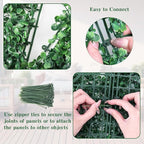 CEWOR 10"x10" Artificial Grass Wall Panels, UV Resistant & Anti-Fade Greenery - Image 5