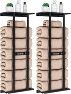 STWWO Towel Racks for Bathroom, Bathroom Towel Storage Wall Mounted 30 inch by STWWO