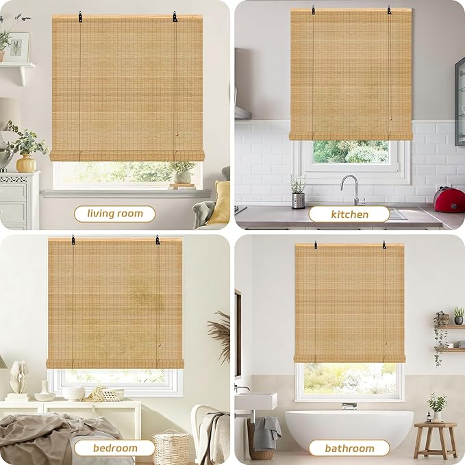 Bamboo Shades for Indoor Windows - Image 6
