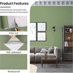 practicalWs Green Peel and Stick Wallpaper, 15.7" x 118.1" Green Contact Paper - Image 3