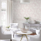 Ismoon Floral Peel and Stick Wallpaper Pink Contact Paper Boho Watercolor - Image 8