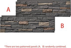 Faux Stone Wall Panels 1-Pack PU Stone Veneer Siding, Mortarless 46.25x12.88 - Image 3