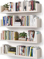 Wall Bookshelf, U Shaped Floating Bookshelf, Hanging Bookshelves by Unknown