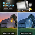 Lightdot 1Pack 250W LED Wall Pack Lights, 100-277v Dusk to Dawn - Image 6