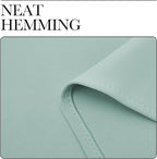 NICETOWN Blackout Curtains for Living Curtains, Aqua Blue, 2 Panels, 52 by 95 - Image 6