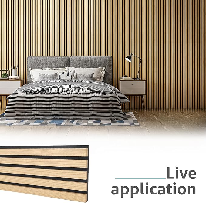 Art3d 6-Piece Wood Slat Acoustic Panels - Image 6