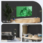12Pack Acoustic Panels, Decorative Sound Dampening Wall Panels - Image 7