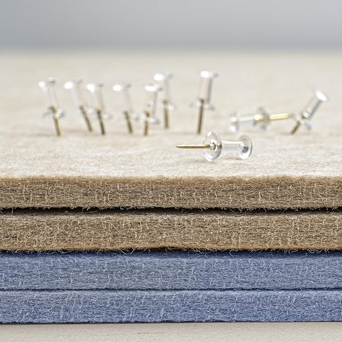 Lightomorrow Bulletin Board, 35 x 17 1/2 inches Felt Board - Image 4