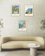 HesenDot Unframed Claude Monet Posters Set of 3, 12x16in Vintage Landscape - Image 7