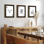 Western Cowboy Wall Art Set Of 3 Cowboy Print Playing Card Inspired - Image 7