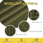 NICETOWN Blackout Curtains for Sliding Glass Door Room Divider Noise Reduce - Image 2