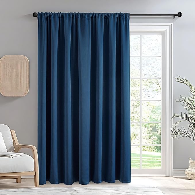 IGEMAEVE Blackout Curtains for Bedroom 1 Panel, Custom Curtains Thermal by IGEMAEVE
