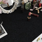 FunStick 15.8"x240" Self Adhesive Felt Fabric Sheets Black Velvet Fabric - Image 6