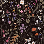 JiffDiff Floral Wallpaper Peel and Stick- 1181" x 17.3" Farm Wildwood Self by wallpaper