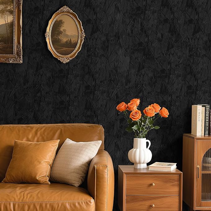30"x317" Self Adhesive Felt Fabric Wallpaper - Image 5