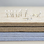 Lightomorrow Bulletin Board, 24 x 18 inches Felt Board Decorative Pin Board - Image 6