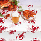 Kochorie 100 Ft x 54 Inch Crawfish Party Tablecloth Roll - Image 5