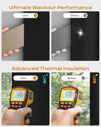 60" W x57 H Portable Blackout Curtains - Image 4