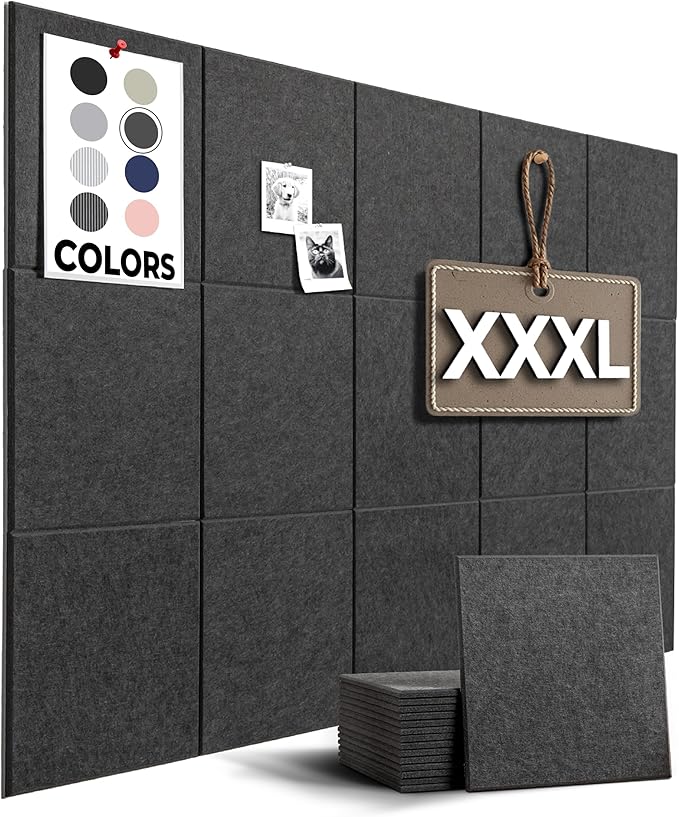 WALLHERO Cork Boards for Office, Dart Board Wall Protector, Cork Board by WallHero