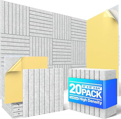20 Pack Sound Proof Foam Panels by Unknown