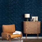 Wallercity Navy Blue Flocking Fabric Contact Paper - Image 5