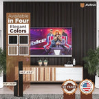 Avana Acoustic Wood Wall Panels – 93.2x11.25 Inch Panels – Fits 94x12 Layout – - Image 6