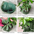Self Watering Wall Mounted Vertical Planter, 36 Pots Wall Planter Indoor - Image 7