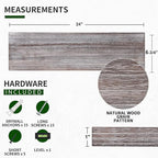 Marsmiles Wood Floating Shelves - Image 2