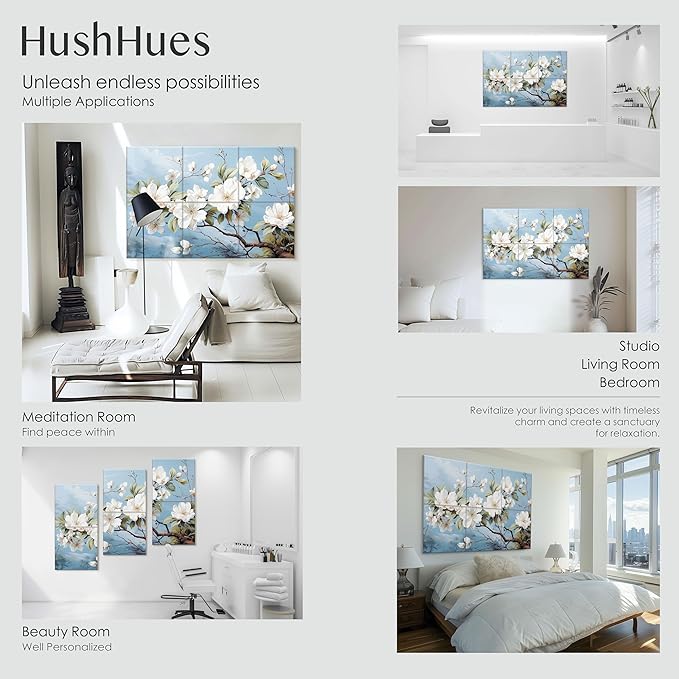 6-Pack Art Acoustic Panels 72x48 Inches Large Decorative Acoustic Panels - Image 5