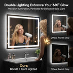 Antok 30"x 40" LED Bathroom Mirror - Image 6