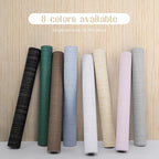Beige Grasscloth Peel and Stick Wallpaper - Image 2