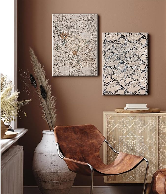 Vintage Botanical Wall Art Prints Set of 2 Antique Sketch Wall Art Decor - Image 5