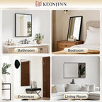 Keonjinn 60 x 36 Inch Black Bathroom Mirrors - Image 6