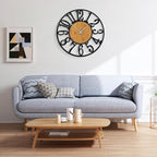 Large Wall Clock for Living Room Decor, 24 Inch Non Ticking Silent, Battery - Image 7